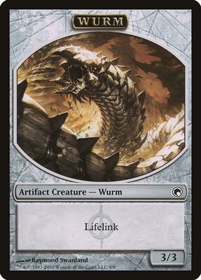 Wurm Token (9) card from Scars of Mirrodin