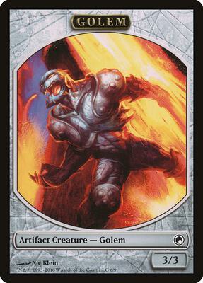 Golem Token card from Scars of Mirrodin