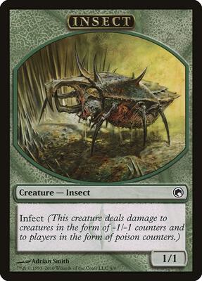 Insect Token card from Scars of Mirrodin