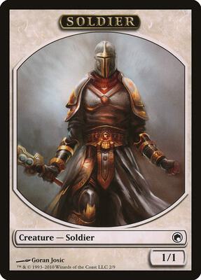 Soldier Token card from Scars of Mirrodin