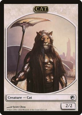 Cat Token card from Scars of Mirrodin