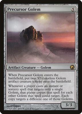 Precursor Golem card from Scars of Mirrodin