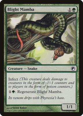 Blight Mamba card from Scars of Mirrodin