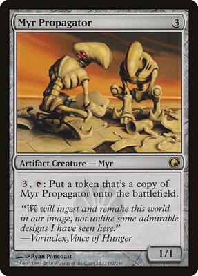 Myr Propagator card from Scars of Mirrodin