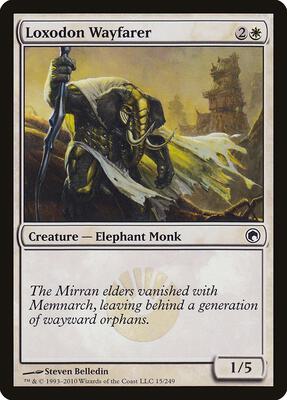 Loxodon Wayfarer card from Scars of Mirrodin