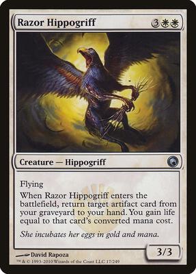 Razor Hippogriff card from Scars of Mirrodin