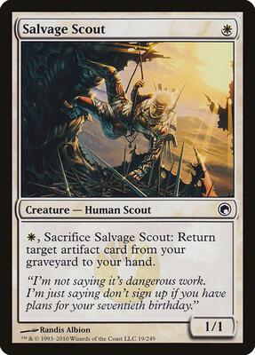 Salvage Scout card from Scars of Mirrodin