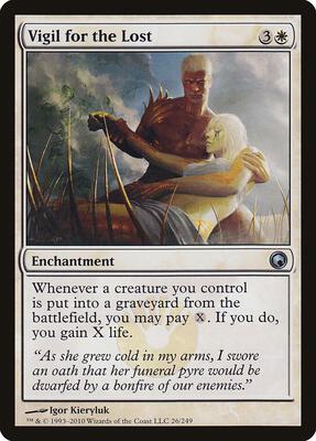 Vigil for the Lost card from Scars of Mirrodin