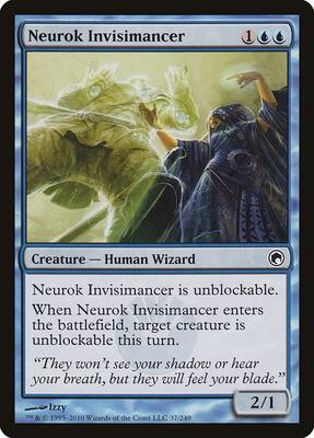 Neurok Invisimancer card from Scars of Mirrodin