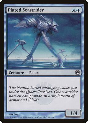 Plated Seastrider card from Scars of Mirrodin