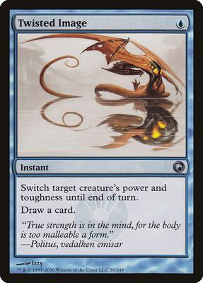 Twisted Image card from Scars of Mirrodin
