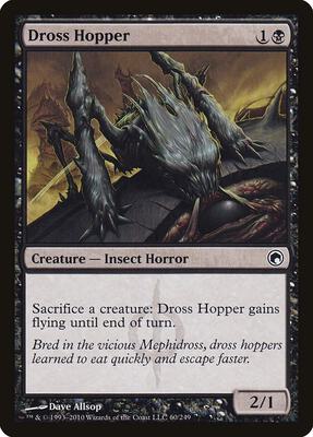 Dross Hopper card from Scars of Mirrodin