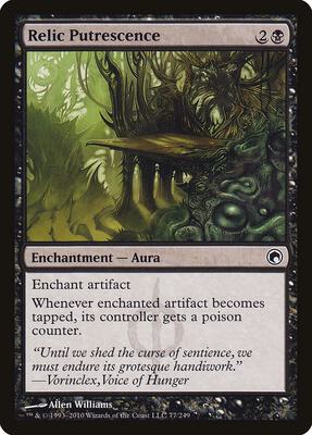 Relic Putrescence card from Scars of Mirrodin