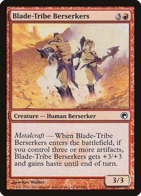 Blade-Tribe Berserkers card from Scars of Mirrodin