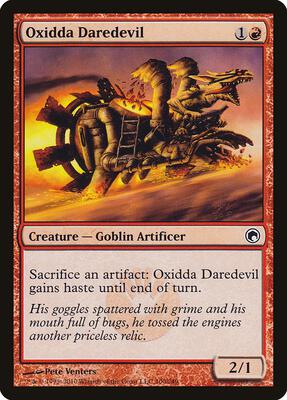 Oxidda Daredevil card from Scars of Mirrodin