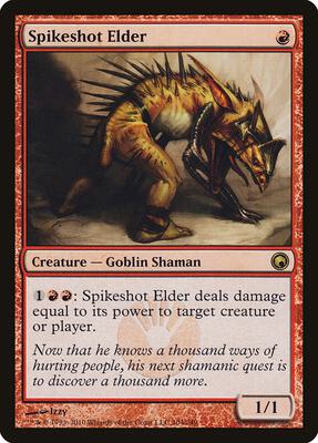 Spikeshot Elder card from Scars of Mirrodin