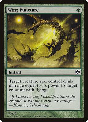 Wing Puncture card from Scars of Mirrodin