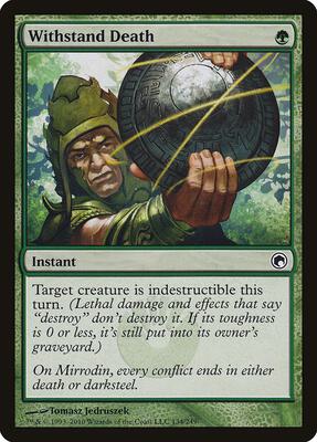 Withstand Death card from Scars of Mirrodin