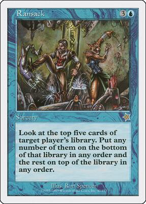 Ransack card from Starter 1999