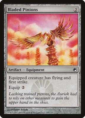 Bladed Pinions card from Scars of Mirrodin