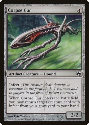 Corpse Cur card from Scars of Mirrodin
