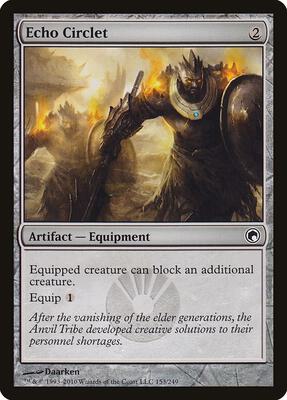 Echo Circlet card from Scars of Mirrodin