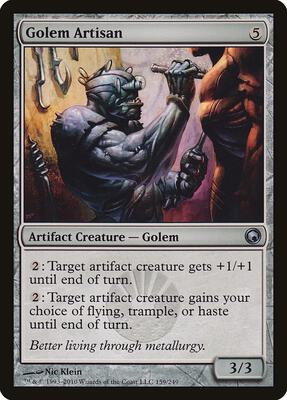 Golem Artisan card from Scars of Mirrodin