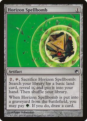 Horizon Spellbomb card from Scars of Mirrodin