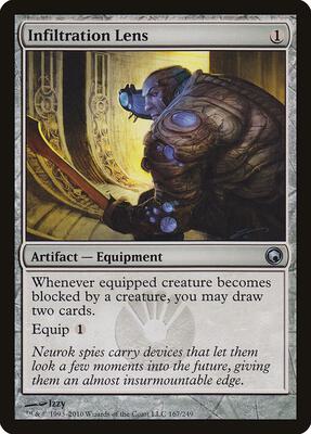 Infiltration Lens card from Scars of Mirrodin