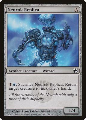 Neurok Replica card from Scars of Mirrodin