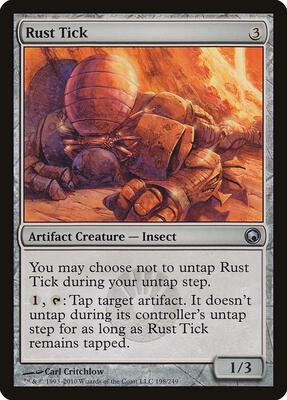 Rust Tick card from Scars of Mirrodin