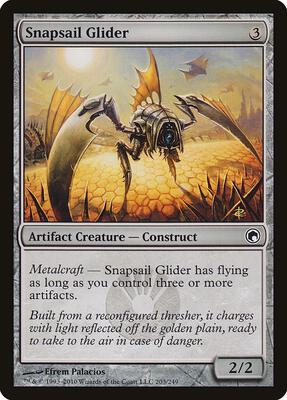 Snapsail Glider card from Scars of Mirrodin