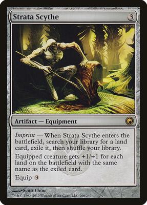 Strata Scythe card from Scars of Mirrodin