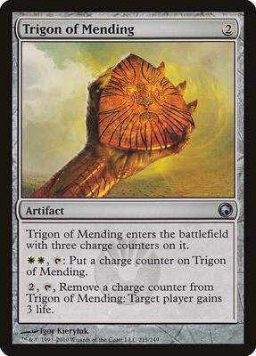 Trigon of Mending card from Scars of Mirrodin
