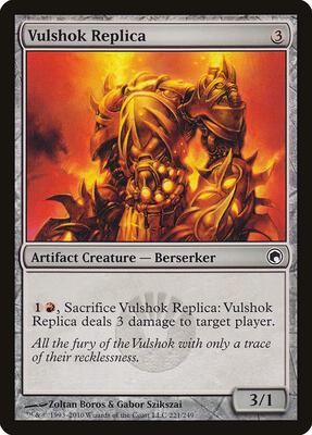 Vulshok Replica card from Scars of Mirrodin