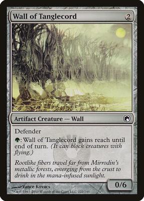 Wall of Tanglecord card from Scars of Mirrodin