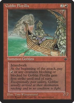 Goblin Flotilla card from Fallen Empires