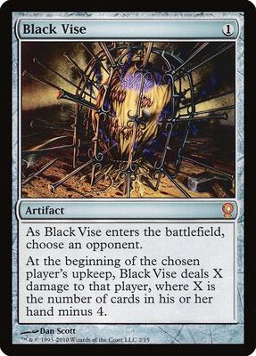 Black Vise card from From the Vault: Relics