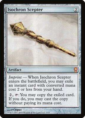 Isochron Scepter card from From the Vault: Relics