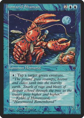 Homarid Shaman card from Fallen Empires