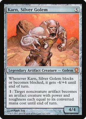 Karn, Silver Golem card from From the Vault: Relics