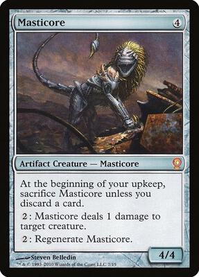 Masticore card from From the Vault: Relics
