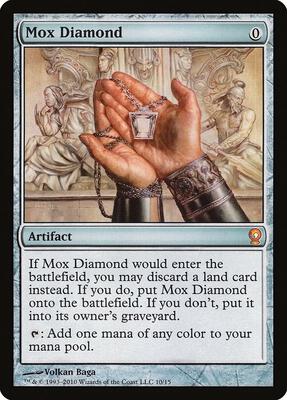 Mox Diamond card from From the Vault: Relics