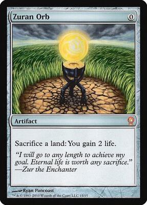 Zuran Orb card from From the Vault: Relics