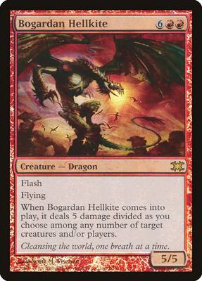 Bogardan Hellkite card from From the Vault: Dragons