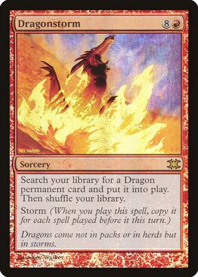 Dragonstorm card from From the Vault: Dragons