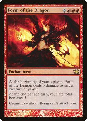 Form of the Dragon card from From the Vault: Dragons