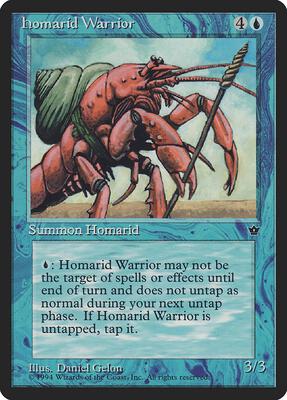 Homarid Warrior (Gelon) card from Fallen Empires