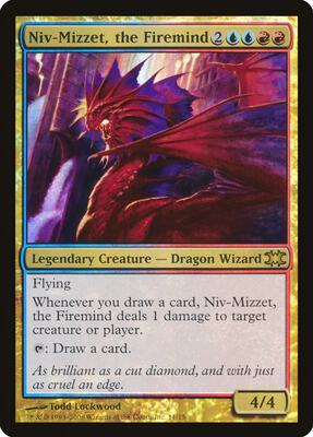 Niv-Mizzet, the Firemind card from From the Vault: Dragons