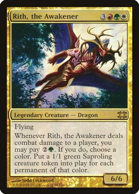 Rith, the Awakener card from From the Vault: Dragons